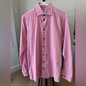 Eton 39 15.5 Contemporary Fit Long-sleeved Dress Shirt